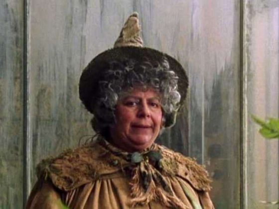 Mesmo enfrentando sérios problemas de saúde, Margolyes recusa-se a desacelerar. "Apesar de tudo, adoraria continuar atuando. Isso me traz alegria," declarou. (Foto: Warner Bros)