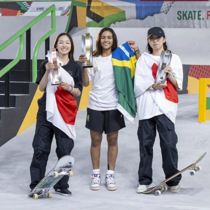 Durante os Jogos de Tóquio em 2021, o Japão conquistou medalhas em três das quatro modalidades de skate. (Foto: Instagram)