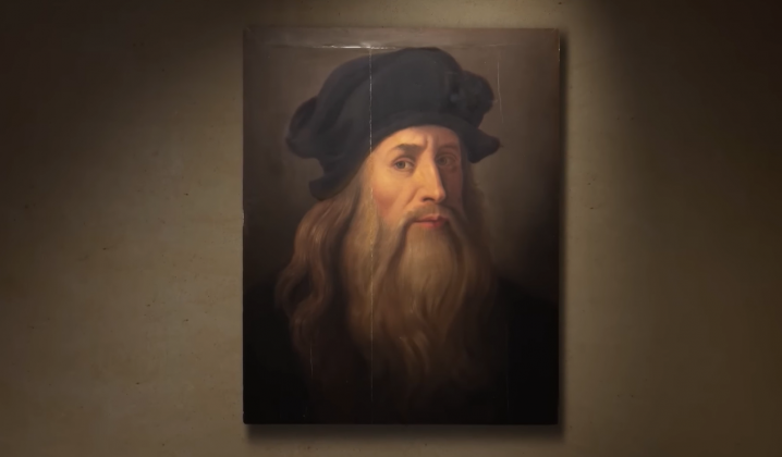 Leonardo Da Vinci (Foto: Reprodução/YouTube/Canal History Brasil)