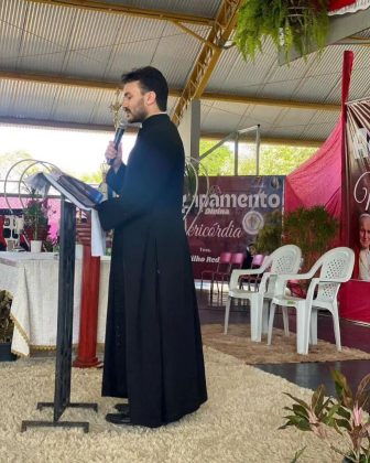 Fabrício liderava a paróquia Bom Pastor em Nova Marabá. (Imagem: instagram)