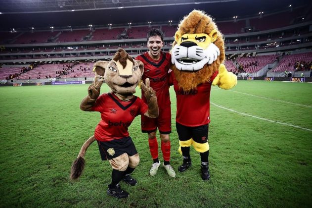 O leão é o símbolo e mascote do Sport Recife. (imagem: instagram)