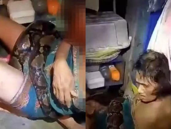 Arrom Arunroj, uma mulher de 64 anos, foi resgatada na Tailândia (Foto: Reprodução/YouTube)