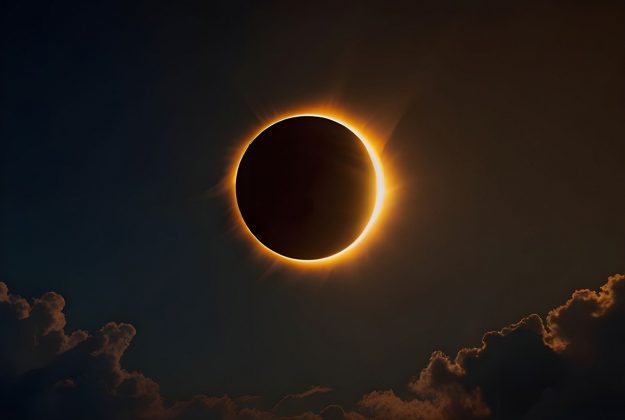 Eclipse solar anular transformará o sol em um 'anel de fogo' (Foto: Pexels)