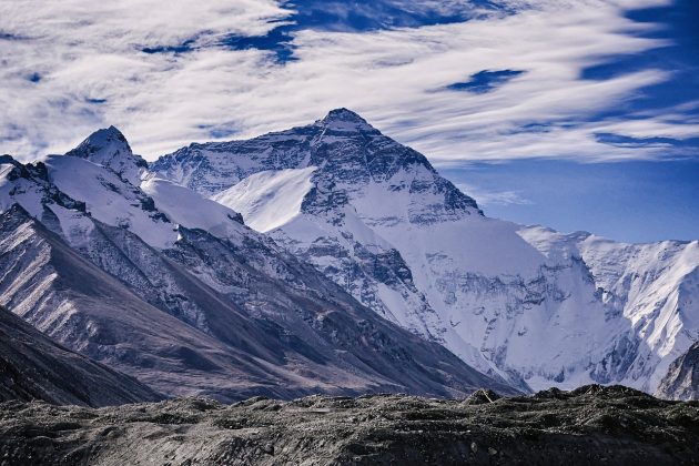 As criaturas que uma vez habitavam as profundezas do oceano foram, assim, erguidas junto com as montanhas (Foto: Pixabay)