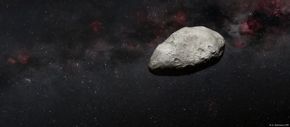 O asteroide 2023 DW foi descoberto pela Administração Nacional da Aeronáutica e Espaço (Nasa). (Foto: AFP)