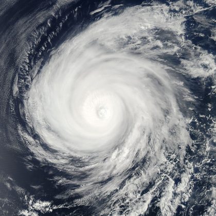 O furacão Milton trouxe discussões sobre o impacto das mudanças climáticas. (Imagem: reprodução instagram)