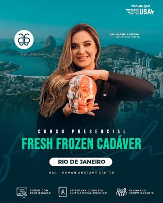 A técnica "Fresh Frozen" utiliza cabeças de cadáveres no treinamento de profissionais. (Imagem: reprodução instagram)