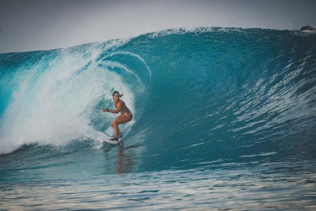 Giulia Manfrini, surfista italiana, morreu após um ataque de peixe-espada. (Imagem: reprodução instagram/ @giuliamanfrini)