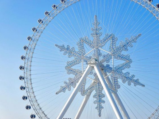 O Harbin Ice and Snow Festival é um evento anual que ocorre no inverno na China. (imagem: instagram)