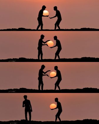 Uma câmera fotográfica e a luz solar são os instrumentos do jovem fotógrafo indiano Mitesh Patil. (Imagem: reprodução instagram)