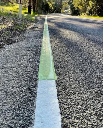 O teste-piloto de rodovias brilhantes já apresenta resultados impressionantes. (Imagem: Instagram)