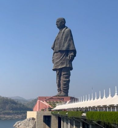 A maior estátua do mundo fica na Índia e é cinco vezes mais alta que o Cristo Redentor do Rio de Janeiro (Foto: Reprodução/Instagram/@statueofunityonline)