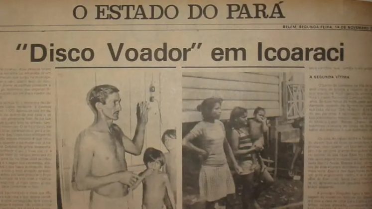 O intrigante caso envolvendo moradores do Pará que tinham o sangue 'sugado' por OVNIs (Foto: Reprodução/Jornal O Estado do Pará)