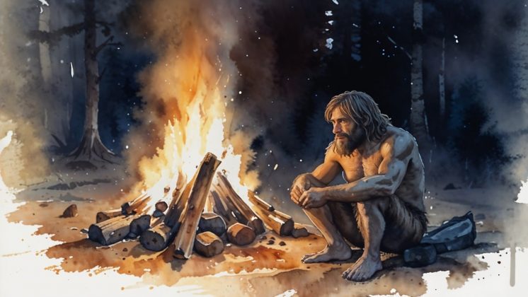 Os neandertais eram seres inteligentes, controlando o fogo e caçando com competência, desafiando a ideia de que eram primitivos (Foto: Pixabay)