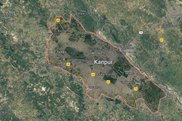 As fraudes ocorriam em um centro de terapia no distrito de Kanpur, na província de Uttar Pradesh (Foto: Reprodução/Google Maps)