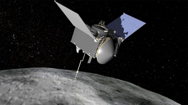 Em 2016, uma sonda foi enviada pela NASA para coletar amostras do asteroide: a OSIRIS-REx (Foto: NASA)