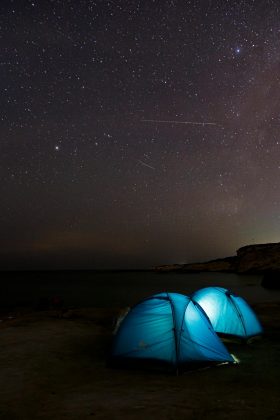 Robert Lunsford, da American Meteor Society, recomenda observar a chuva de meteoros por volta da meia-noite (Foto: Pexels)