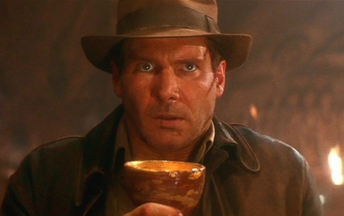 Indiana Jones? Arqueólogos encontram esqueleto segurando cálice misterioso em tumba na cidade de Petra (Foto: Reprodução/Paramount Pictures)