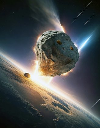 Meteorito S2 que atingiu a Terra há 3,2 bilhões de anos atrás como uma 'bomba de fertilizante', afirma estudo (Foto Ilustrativa: Pixabay)