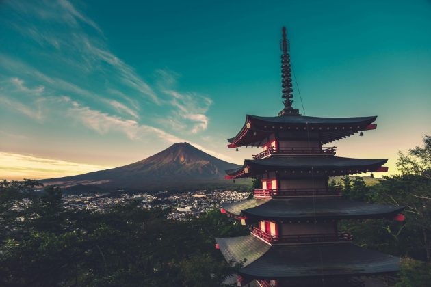 Monte Fuji enfrenta o mais longo período sem neve já registrado em 130 anos (Foto: Pexels)