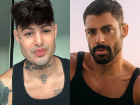 Influencer investe mais de R$ 100 mil para tentar ficar parecido com o ator Cauã Reymond (Fotos: Reprodução/Instagram)