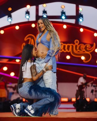 Ludmilla e Brunna Gonçalves anunciaram que estão esperando o primeiro filho. (Imagem: reprodução Instagram)