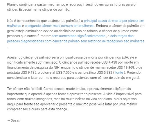 Parte 2 da mensagem de Susan Wojcicki (Foto: Reprodução/Blog/YouTube)