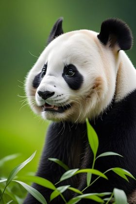 O bambu é pobre em calorias e nutrientes, exigindo que os pandas economizem energia. (Imagem: pixabay)