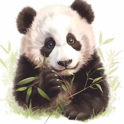 Pandas consomem de 12 a 38 quilos de bambu por dia para atender suas necessidades. (Imagem: pixabay)