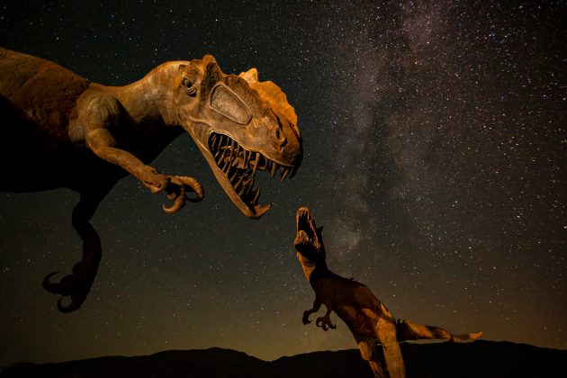 Os experimentos indicaram que os sons desses dinossauros estavam em frequências predominantemente graves, variando entre 581 Hz e 1056 Hz (Foto: Unsplash)