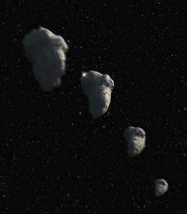 Um asteroide conhecido como 2006 WB, com tamanho comparável à Estátua da Liberdade, passou próximo à Terra nesta terça-feira, sem qualquer risco de impacto (Foto: Unsplash)