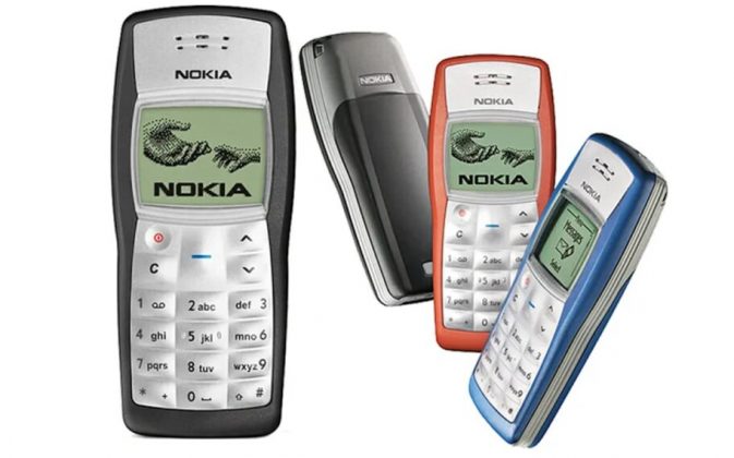 O segundo da lista é o Nokia 1110. Lançado em 2005, ele pertence à mesma linha do Nokia 1100. (Foto: Internet)