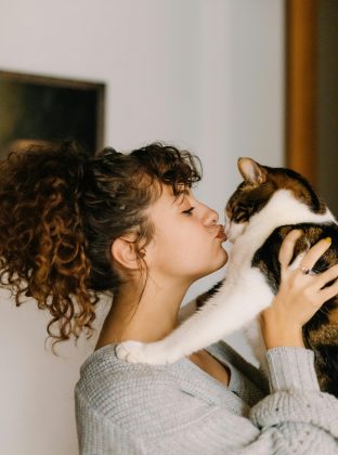 Possuir um gato está associado a menor isolamento social e cuidar de um pode aumentar a sensação de propósito. (Foto: Pexels)