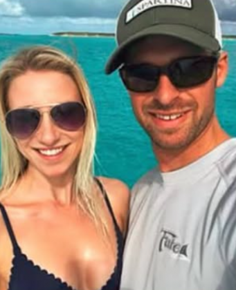 Lauren e seu esposo viviam a magia de sua lua de mel nas Bahamas. (Imagem: reprodução Instagram)