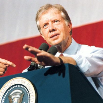 Jimmy Carter, ex-presidente dos Estados Unidos, deixou um legado importante na defesa dos direitos humanos, inclusive no Brasil (Foto: X)