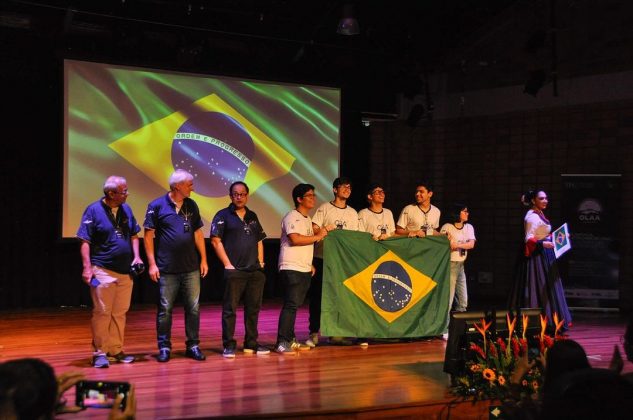 O Brasil conquistou quatro medalhas de ouro e uma de bronze. (Imagem: reprodução Instagram/ @olaa.astro)