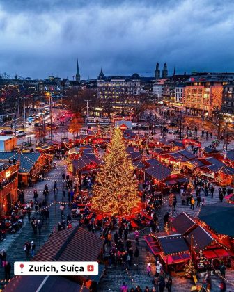 "Lapland, na Finlândia, é o lar oficial do Papai Noel, com aldeias encantadoras e neve abundante." (Imagem: reprodução Instagram)