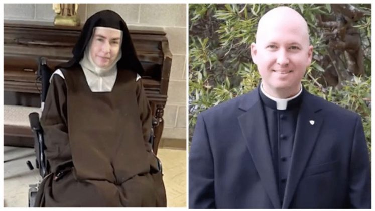 Vaticano decide fechar mosteiro após freira quebrar voto de castidade com padre (Fotos: Reprodução/CBSTV/Facebook)