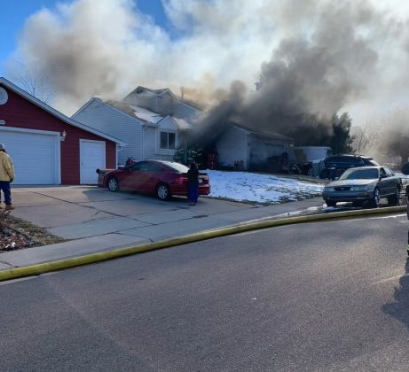 No domingo (1), ele salvou a irmã mais velha, Ava Grace, de 14 anos, de um incêndio na casa deles, no Colorado (Foto: Reprodução/CBS)