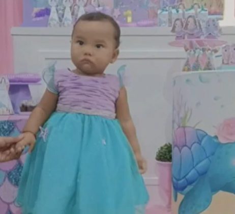 A menina, de 1 ano e 3 meses, morreu em 19 de setembro após oito dias com sintomas graves, como febre e vômito (Foto: Reprodução/Globo)