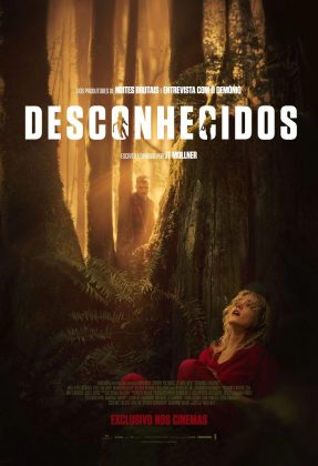 Entre os filmes esperados, um dos destaques é Desconhecidos, previsto para 13 de março. Com uma trama onde uma mulher ferida é perseguida por um predador implacável em Oregon, o filme promete misturar tensão psicológica com uma direção criativa, recebendo já elogios da crítica (Foto: Divulgação)