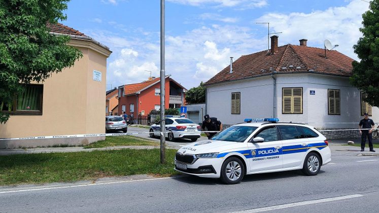 Após a confirmação da morte, o corpo foi entregue a um serviço funerário, enquanto as autoridades continuam a apurar os detalhes do caso (Foto: X)