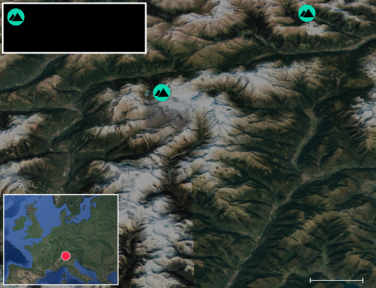 O corpo de Sam Harris, de 35 anos, foi localizado nas Dolomitas, na Itália, encerrando as buscas por um dos dois montanhistas britânicos desaparecidos desde o dia de Ano Novo (Foto: X).