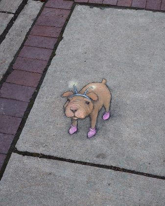 David trabalha há mais de vinte anos como freelancer para vários clientes comerciais e, paralelamente, cria suas obras pelas ruas de Ann Arbor, cidade no estado do Michigan (Foto: Reprodução/Instagram/@davidzinn)