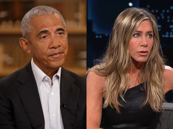 Rumores sobre um suposto romance entre Barack Obama e Jennifer Aniston estão dominando a internet nas últimas semanas (Fotos: Reprodução/YouTube)