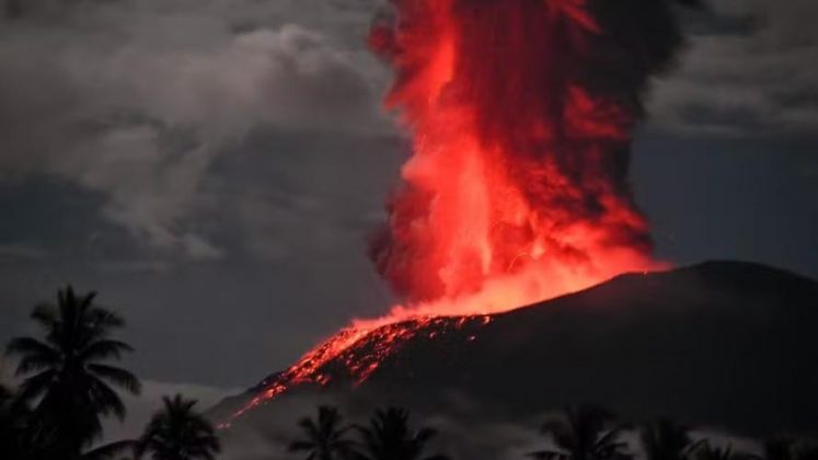 O evento ocorreu na manhã de quarta-feira, 15 de novembro, e durou aproximadamente dois minutos, levando ao aumento do nível de alerta nas áreas próximas (Foto: X)