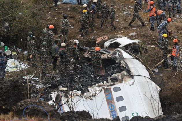 No entanto, ainda não há confirmação sobre a recuperação da caixa-preta da segunda aeronave envolvida (Foto: X)