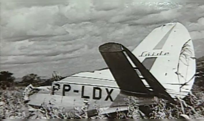 No dia 5 de janeiro de 1958, ele estava a bordo de um voo da Lóide Aéreo Nacional (Foto: Reprodução/TV Paraíba)