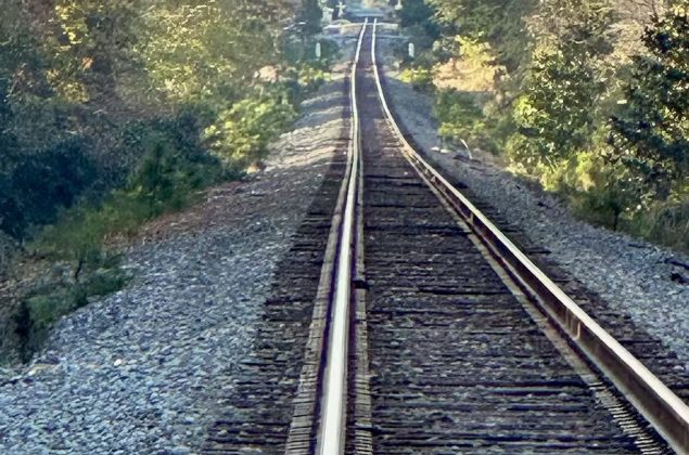 O fenômeno ocorre na ferrovia abandonada Old Light Road, onde relatos descrevem uma luz flutuante na mata. Mas será que há uma explicação científica para esse mistério? (Foto: Susan Hough/Science)