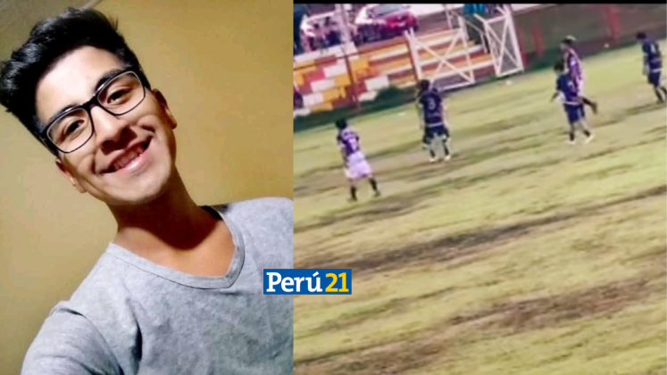 Cristian César Pituy Cahuana, de 24 anos, tornou-se conhecido por sobreviver ao impacto de um raio durante uma partida de futebol em Huancayo, no Peru (Foto: X)